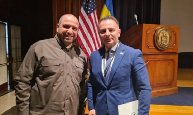 Zemaj në Uashington takon ministrin ukrainas të Mbrojtjes  Kosova qëndron me Ukrainën
